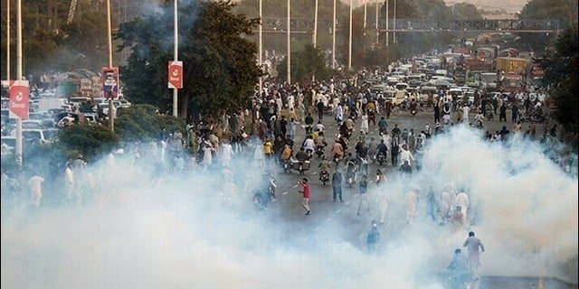 PTI Protest in Lahore