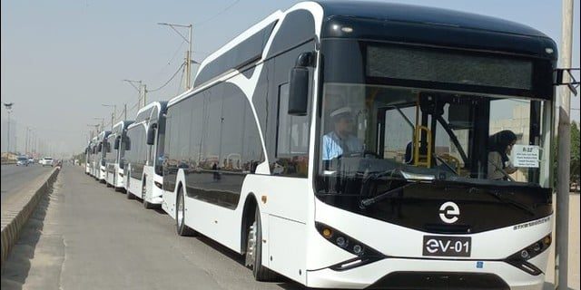 Karachi electric Bus