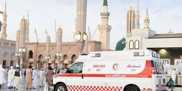 Pakistan Pilgrim in Madina