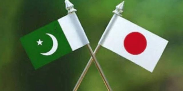 Pakistan Japan Flags