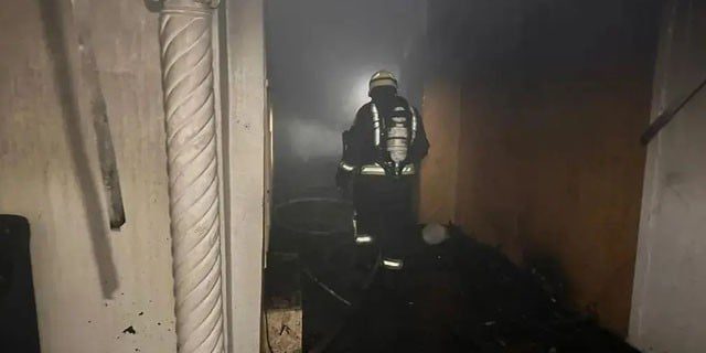 Saudia House Fire