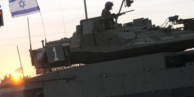 Israeli Tanks in Gaza