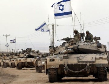 Israeli Tanks in Gaza