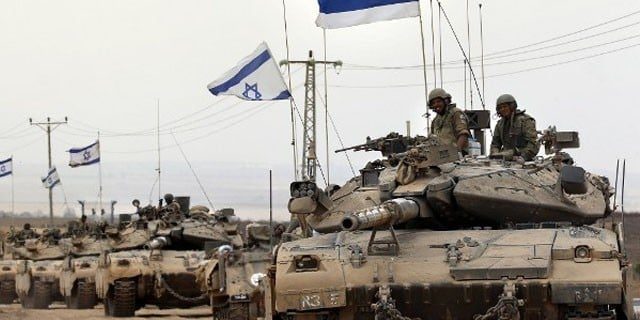 Israeli Tanks in Gaza