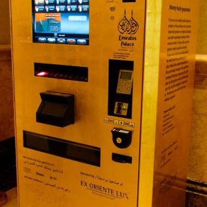 Emirate Palace Gold Bar Vending Machine