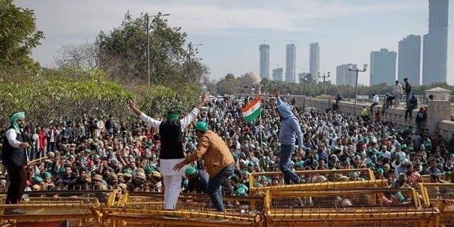 Farmars Protest in Dehli