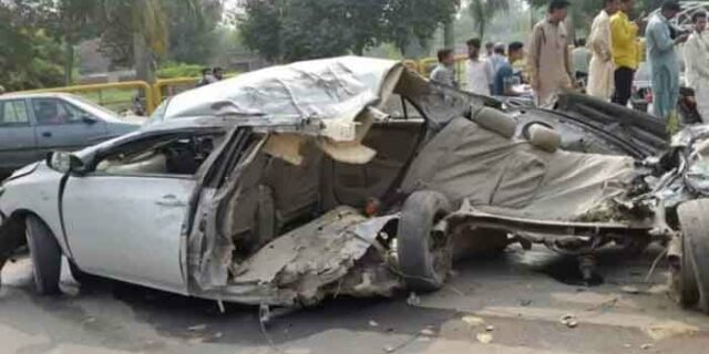 DHA LAHORE ACCIDENT