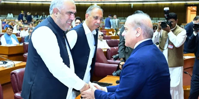 Shabaz Sharif Meet Asad Qaiser