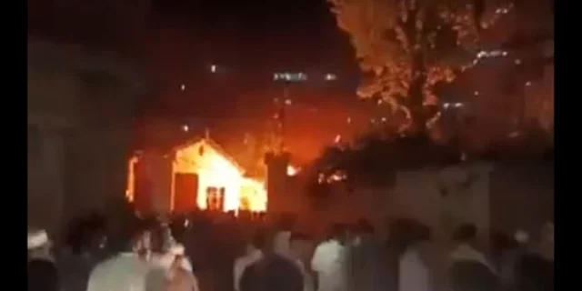 Swat Police Station Burned