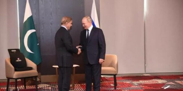 Shahbaz Putin Meet