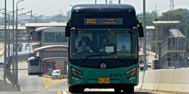 Bus Project in Peshawar