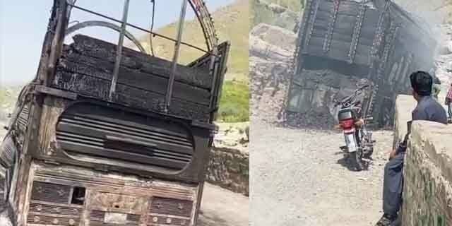 Trucks Burned in Balochistan