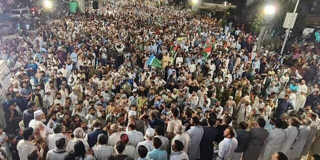 Jamat e Islami Protest on Electricity Bills