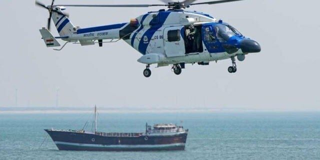 Indian Coast Guard Helicopter