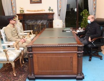 Army Cheif / PM Shahbaz Sharif