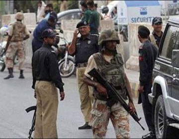 Rangers Police in Karachi