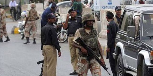 Rangers Police in Karachi