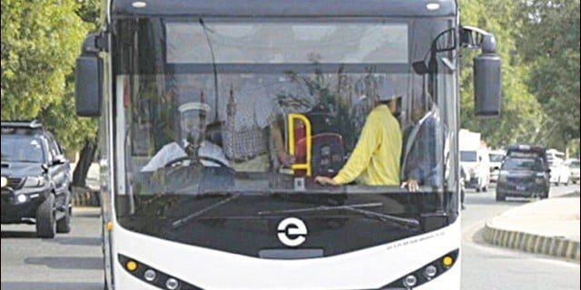 Electric Bus in Karachi