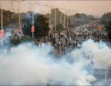 PTI Protest in Lahore