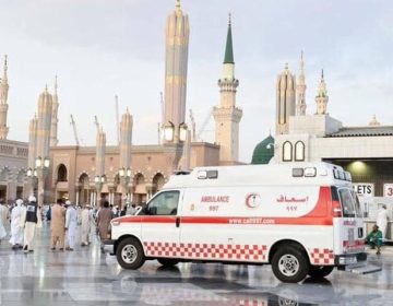 Pakistan Pilgrim in Madina