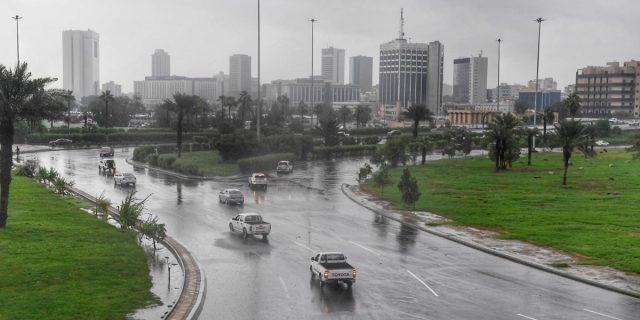 Rain in Saudia Arabia