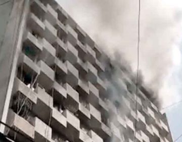Building Fire in Karachi