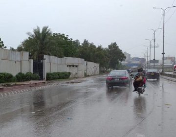 Rain in Karachi