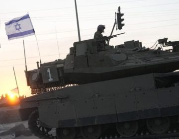 Israeli Tanks in Gaza