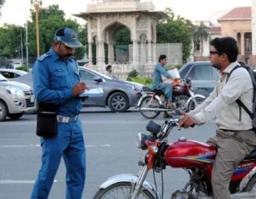 Traffic Challan in Punjab