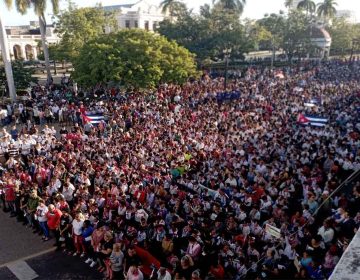 Cuba Protest in Favour of Palestine