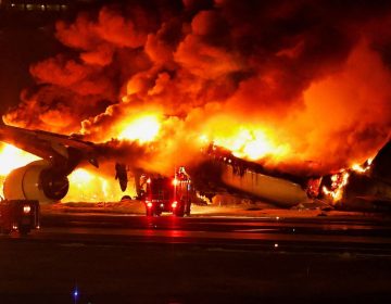 Japan Plane Fire