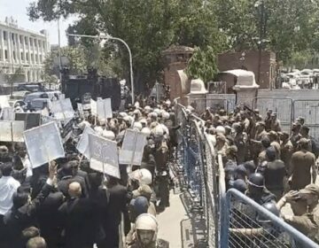 Lawyer Protest in Lahore