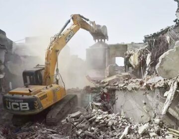 Indian Muslims Houses Destroyed
