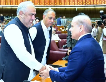 Shabaz Sharif Meet Asad Qaiser
