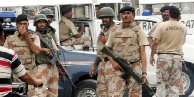 Rangers in Karachi