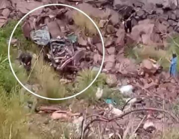 Jeep Fell Down in Neelum River