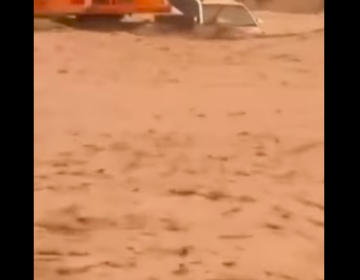 Balochistan Exevation Machine Operator Save Life in Flood Area