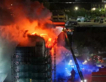 London Building Fire