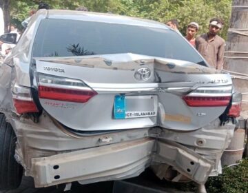 Car Firing in Islamabad