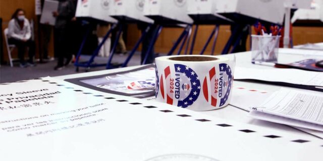 US Presidential Election Voting 2024