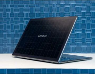 Lenovo Solar Power Laptop