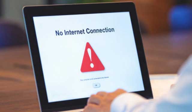 Internet Disruption in Pakistan