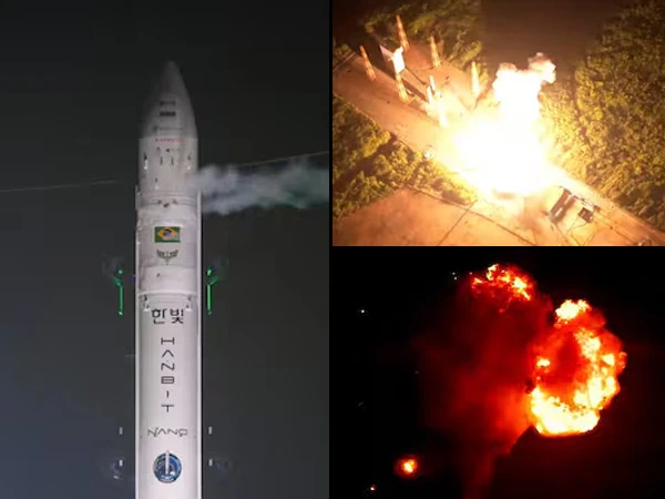 South Korea Rocket Crash