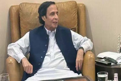 پی ٹی آئی رہنما چودھری پرویز الٰہی کی تصویر