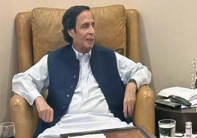 پی ٹی آئی رہنما چودھری پرویز الٰہی کی تصویر