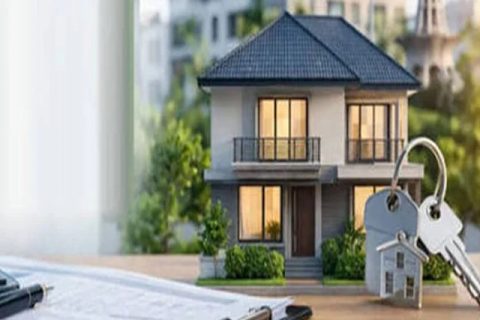 اپنا گھر اسکیم کے تناظر میں ایک بنگلے کی علامتی تصویر