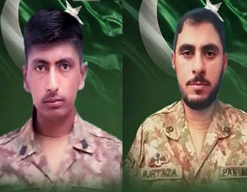 پاک فوج کے شہید جوانوں کی تصویر