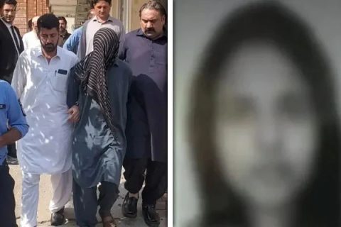 لائبہ اعجاز خودکشی کیس کے ملزم نعمان کی عدالت پیشی کا منظر