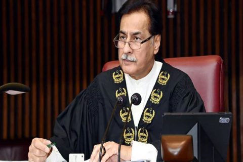 اسپیکر ایاز صادق کی زیر صدارت قومی اسمبلی کا اجلاس