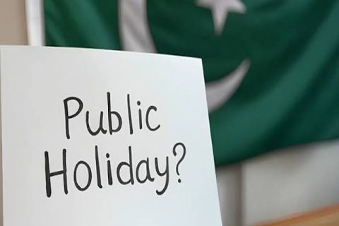 پبلک ہولی ڈے کے موقع پر تصویر کا عکس